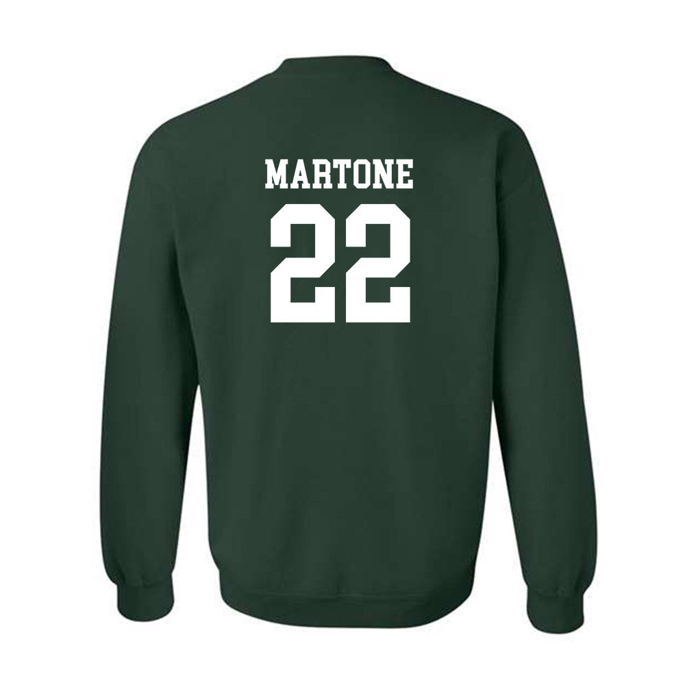 Michigan State - NCAA Men's Ice Hockey : Porter Martone - Classic Shersey Crewneck Sweatshirt-1