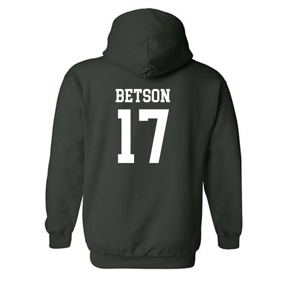 Michigan State - NCAA Women's Basketball : Tabitha Betson - Classic Shersey Hooded Sweatshirt-1