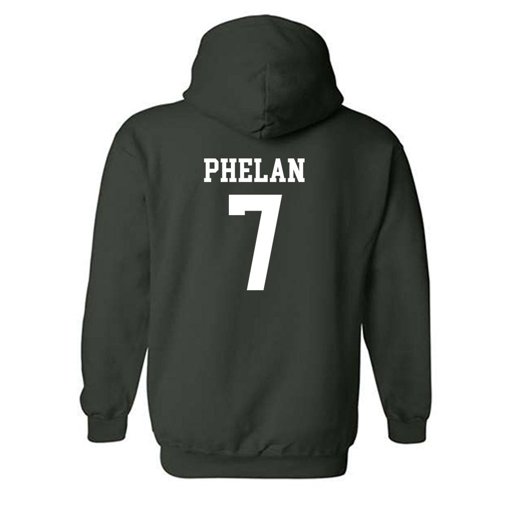 Michigan State - NCAA Men's Soccer : Aidan Phelan - Classic Shersey Hooded Sweatshirt-1
