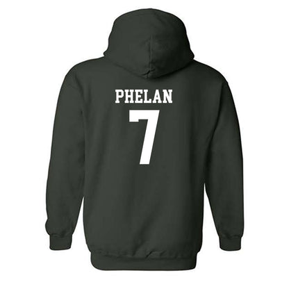 Michigan State - NCAA Men's Soccer : Aidan Phelan - Classic Shersey Hooded Sweatshirt-1