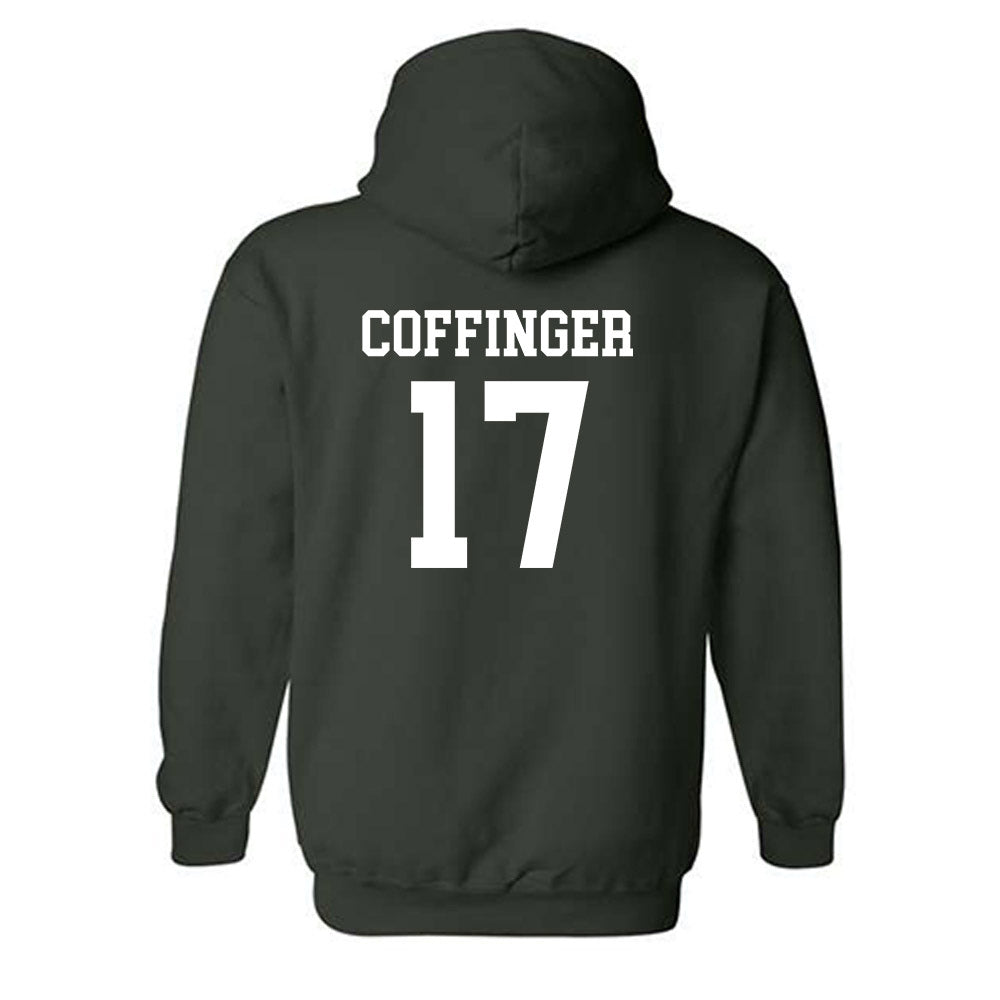 Michigan State - NCAA Softball : Ava Coffinger - Classic Shersey Hooded Sweatshirt-1