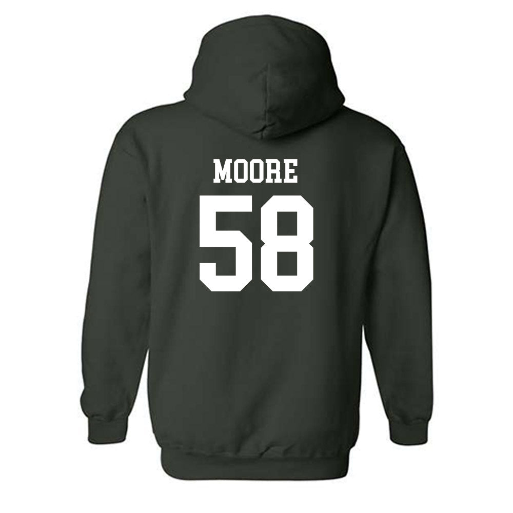 Michigan State - NCAA Football : Conner Moore - Classic Shersey Hooded Sweatshirt-1