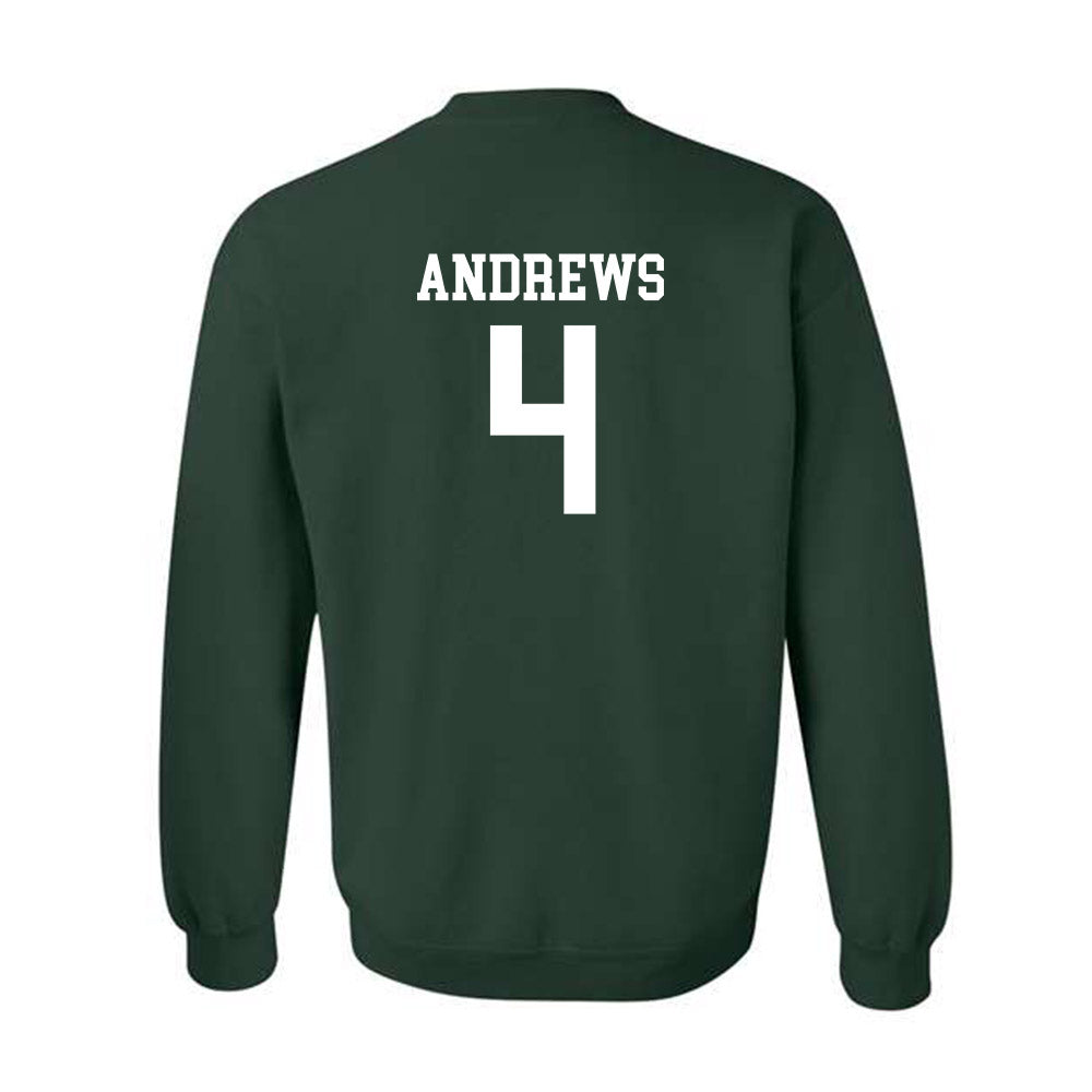 Michigan State - NCAA Women's Volleyball : Madi Andrews - Classic Shersey Crewneck Sweatshirt-1