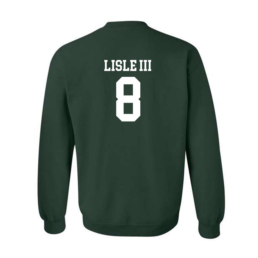 Michigan State - NCAA Football : Trey Lisle III - Classic Shersey Crewneck Sweatshirt-1