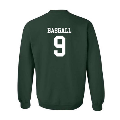 Michigan State - NCAA Men's Ice Hockey : Matthew Basgall - Classic Shersey Crewneck Sweatshirt-1