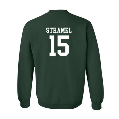 Michigan State - NCAA Men's Ice Hockey : Charlie Stramel - Classic Shersey Crewneck Sweatshirt-1