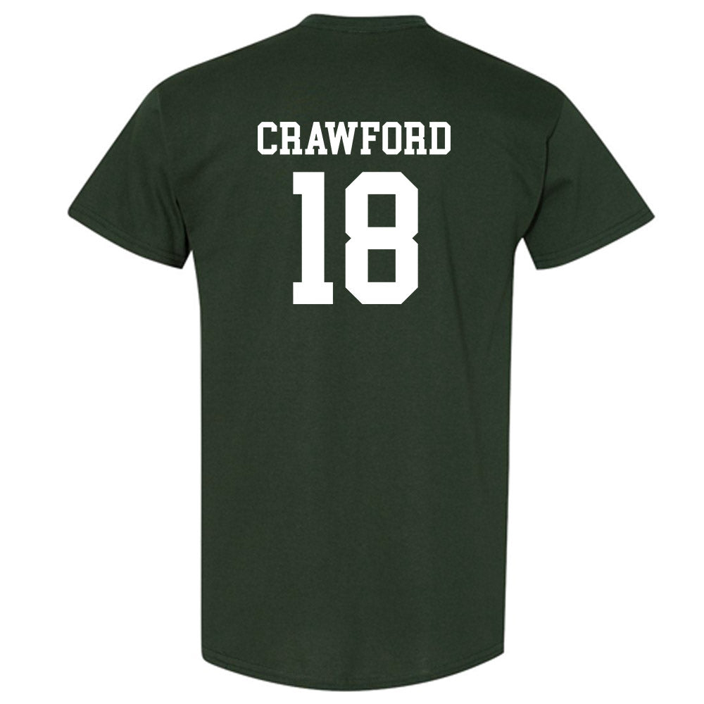 Michigan State - NCAA Football : Dion Crawford - Classic Shersey T-Shirt-1
