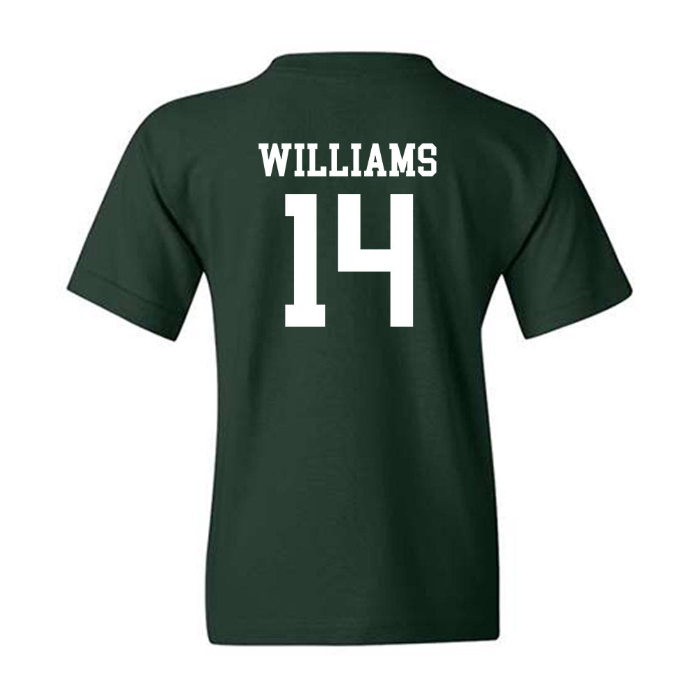 Michigan State - NCAA Football : Bryson Williams - Classic Shersey Youth T-Shirt-1