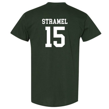 Michigan State - NCAA Men's Ice Hockey : Charlie Stramel - Classic Shersey T-Shirt-1