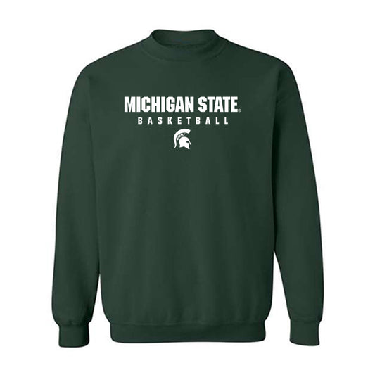 Michigan State - NCAA Men's Basketball : Carlos Medlock jr - Classic Shersey Crewneck Sweatshirt-0