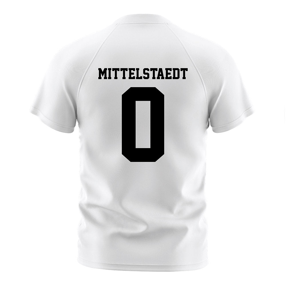 DePaul - NCAA Women's Soccer : Savannah Mittelstaedt - White Soccer Jersey-1