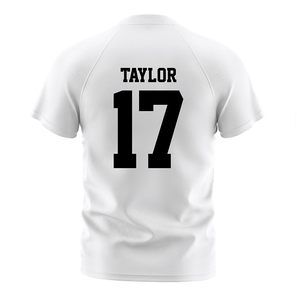 DePaul - NCAA Women's Soccer : Keira Taylor - White Soccer Jersey-1