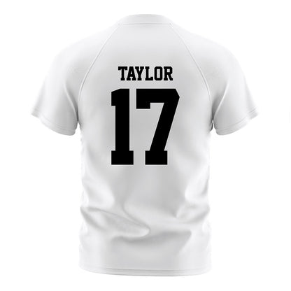DePaul - NCAA Women's Soccer : Keira Taylor - White Soccer Jersey-1