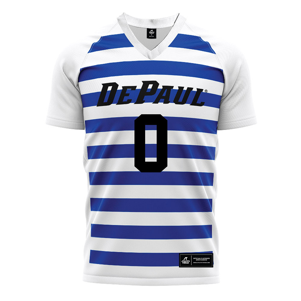 DePaul - NCAA Women's Soccer : Savannah Mittelstaedt - White Soccer Jersey-0
