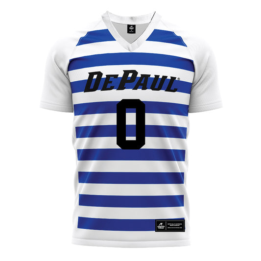 DePaul - NCAA Women's Soccer : Savannah Mittelstaedt - White Soccer Jersey-0