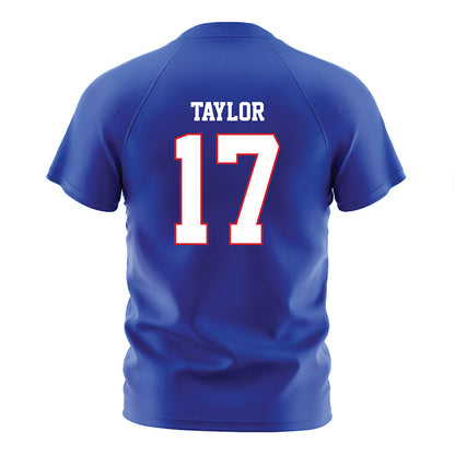 DePaul - NCAA Women's Soccer : Keira Taylor - Blue Soccer Jersey-1
