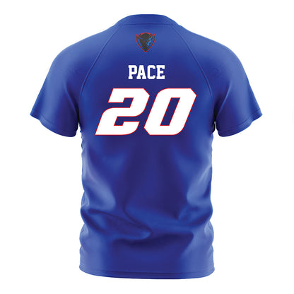 DePaul - NCAA Men's Soccer : Keagan Pace - Blue Soccer Jersey-1
