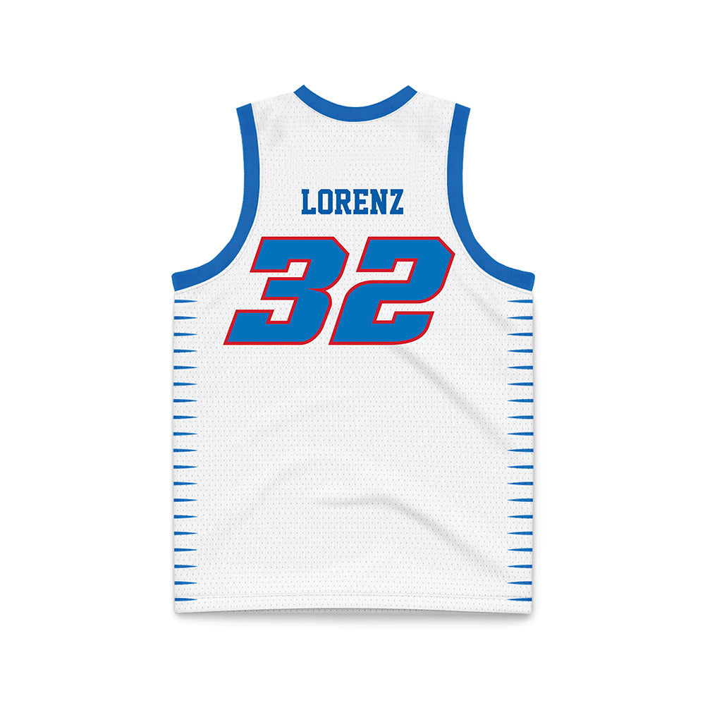 DePaul - NCAA Men's Basketball : Jeremy Lorenz - White Basketball Jersey-1