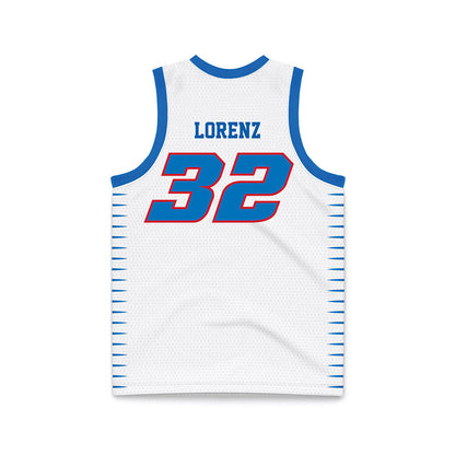 DePaul - NCAA Men's Basketball : Jeremy Lorenz - White Basketball Jersey-1