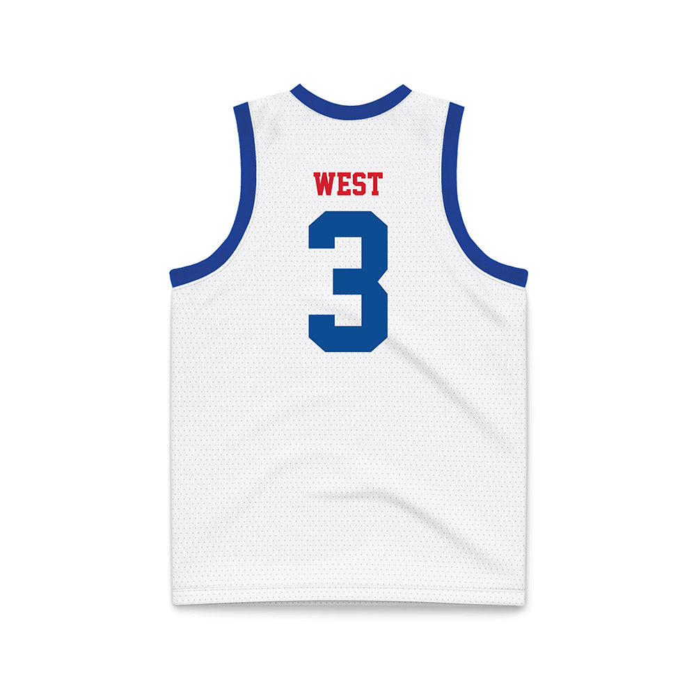 DePaul - NCAA Women's Basketball : Alayna West - White Basketball Jersey-1