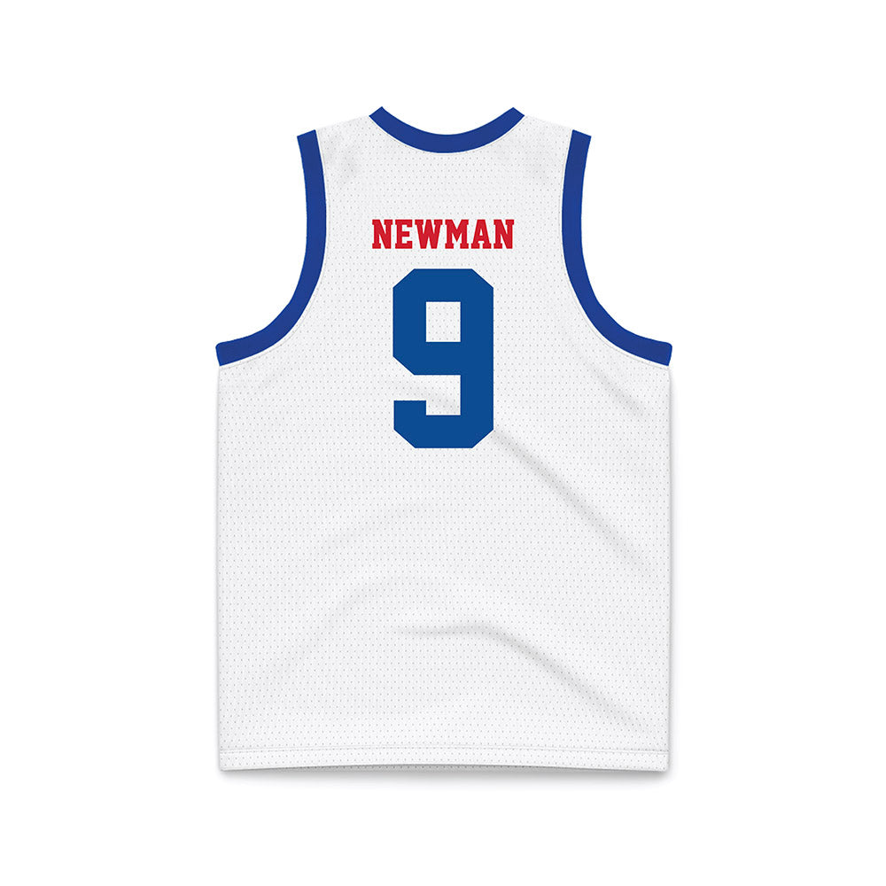 DePaul - NCAA Women's Basketball : Meg Newman - White Basketball Jersey-1