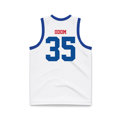 DePaul - NCAA Women's Basketball : Justis Odom - White Basketball Jersey-1