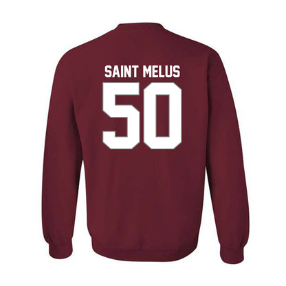 NCCU - NCAA Football : Holly Saint Melus - Classic Shersey Crewneck Sweatshirt-1