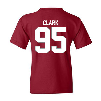 NCCU - NCAA Football : Elijah Clark - Classic Shersey Youth T-Shirt-1