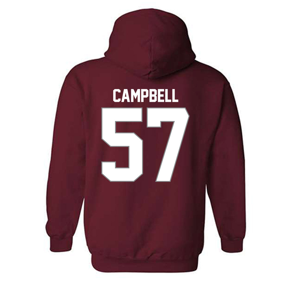 NCCU - NCAA Football : MJ Campbell - Classic Shersey Hooded Sweatshirt-1