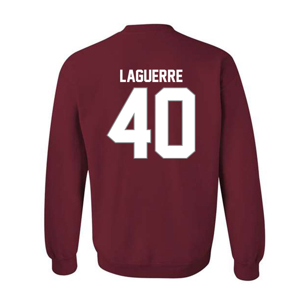 NCCU - NCAA Football : Jeremiah Laguerre - Classic Shersey Crewneck Sweatshirt-1