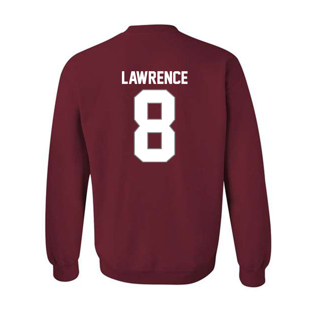 NCCU - NCAA Football : Plez Lawrence - Classic Shersey Crewneck Sweatshirt-1