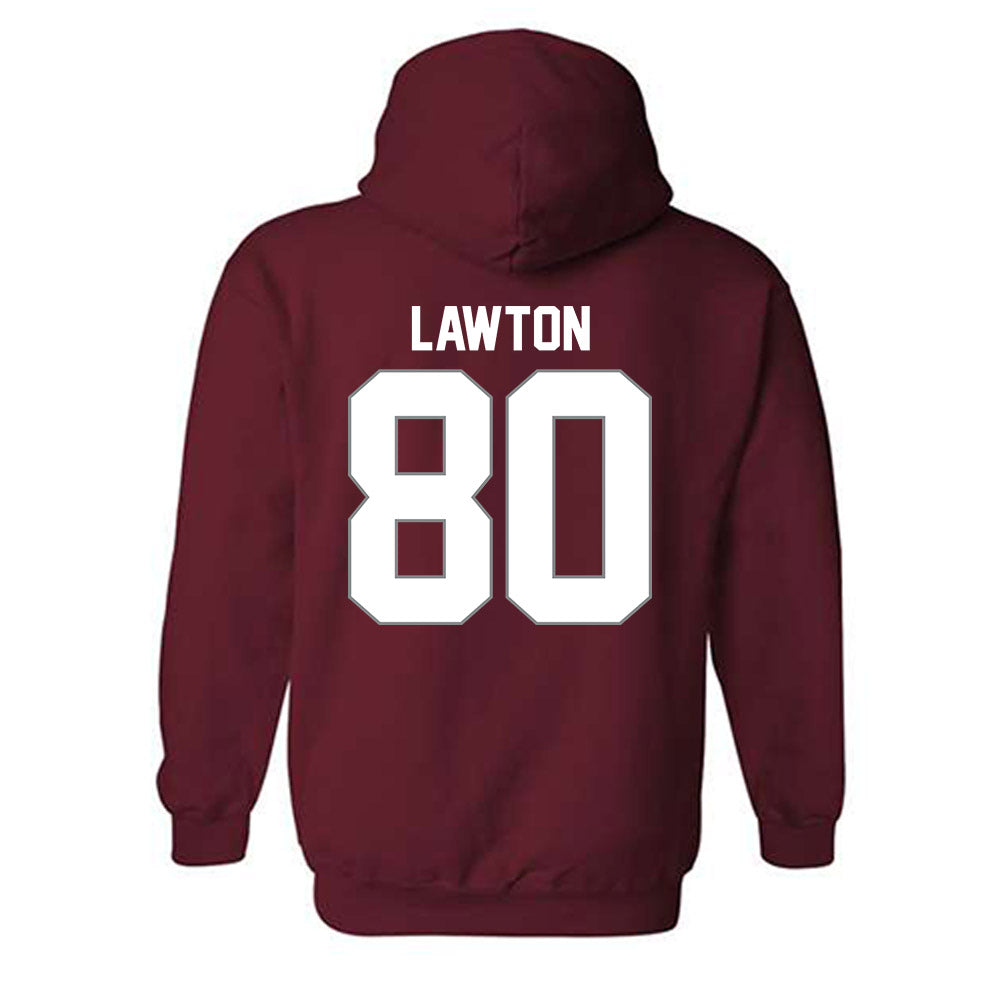 NCCU - NCAA Football : Gerald Lawton - Classic Shersey Hooded Sweatshirt-1