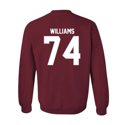 NCCU - NCAA Football : Kerwin Williams - Classic Shersey Crewneck Sweatshirt-1