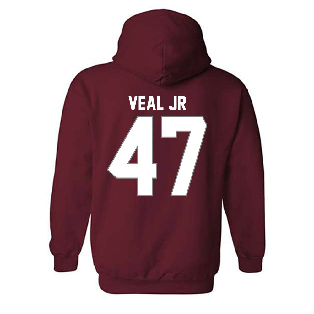 NCCU - NCAA Football : Darryl Veal Jr - Classic Shersey Hooded Sweatshirt-1
