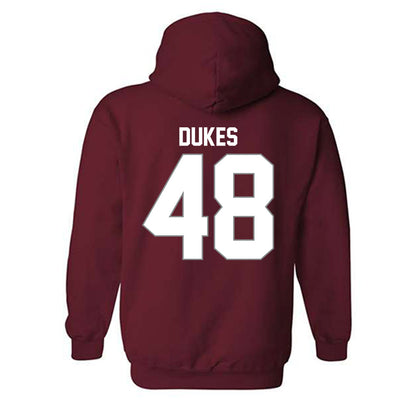 NCCU - NCAA Football : Jahzir Dukes - Classic Shersey Hooded Sweatshirt-1
