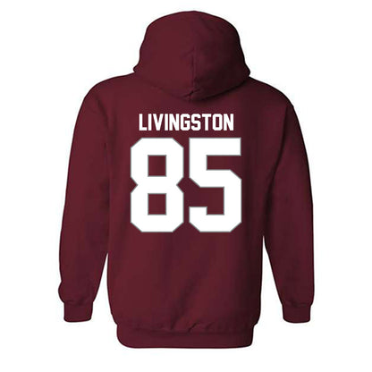 NCCU - NCAA Football : SyRee Livingston - Classic Shersey Hooded Sweatshirt-1