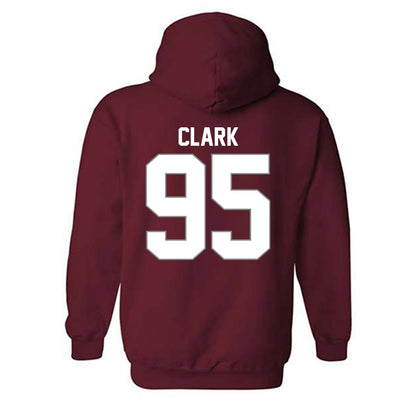 NCCU - NCAA Football : Elijah Clark - Classic Shersey Hooded Sweatshirt-1