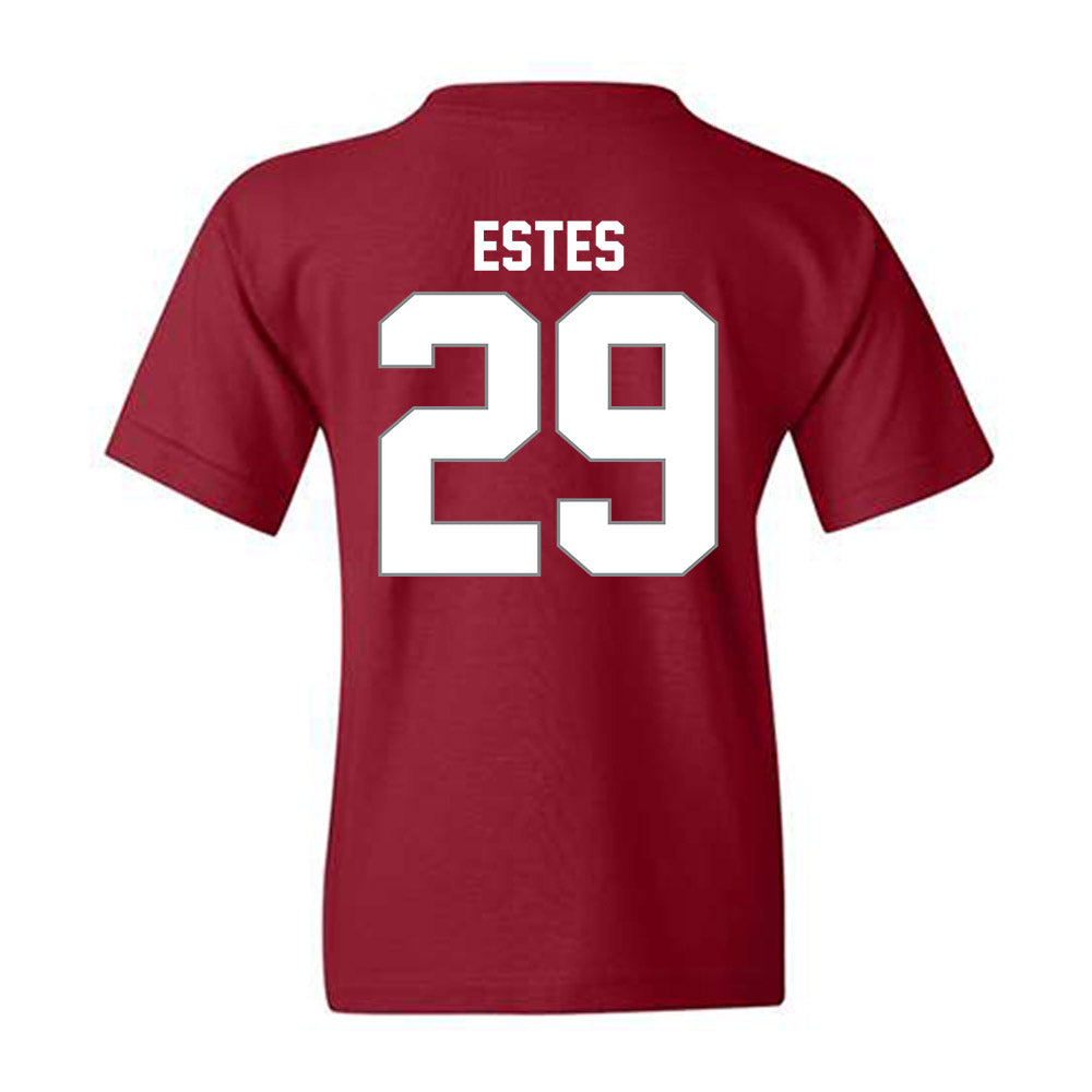NCCU - NCAA Football : Dj Estes - Classic Shersey Youth T-Shirt-1