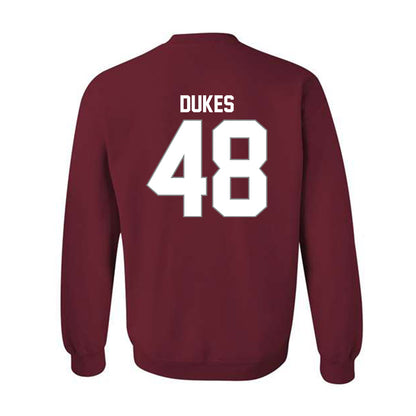 NCCU - NCAA Football : Jahzir Dukes - Classic Shersey Crewneck Sweatshirt-1