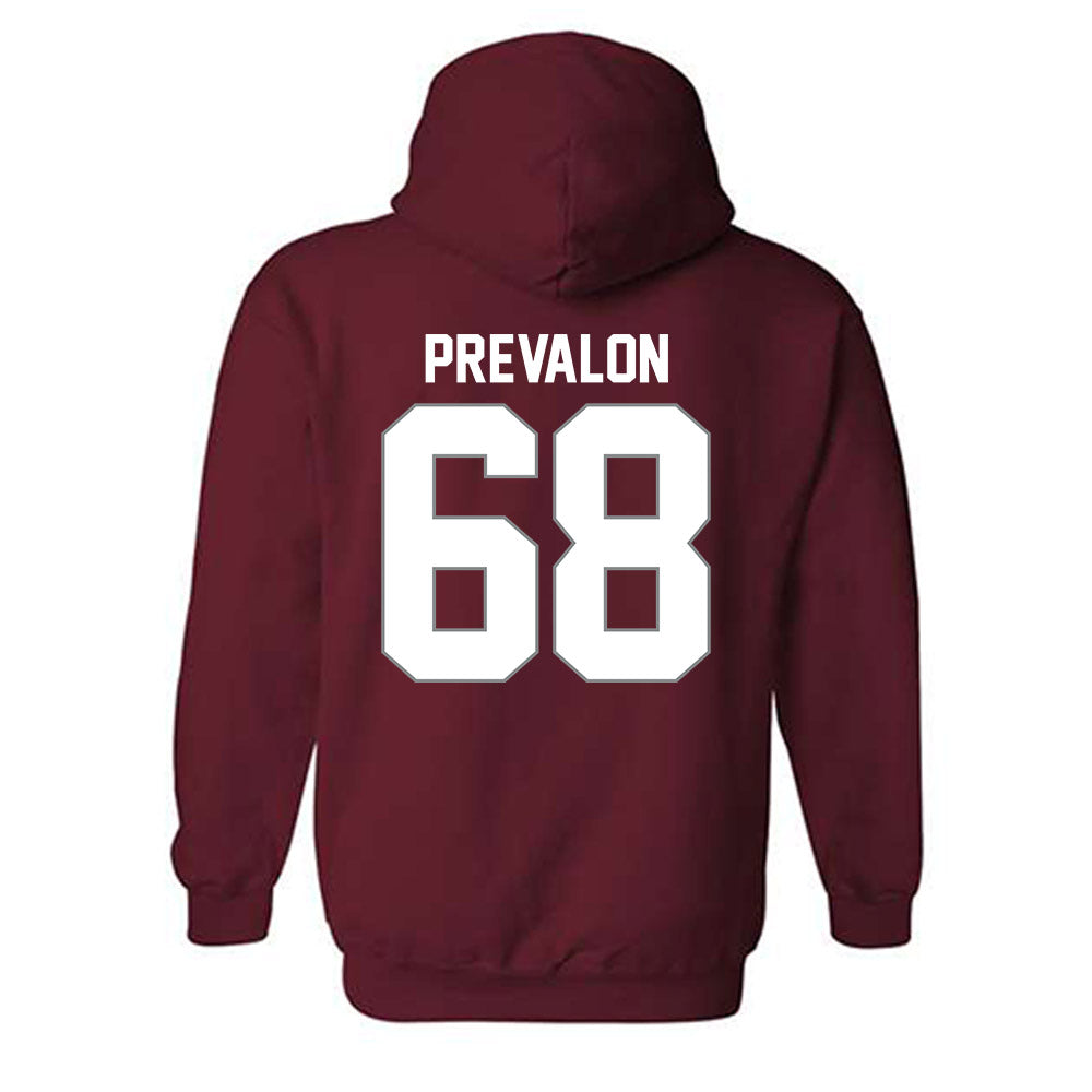 NCCU - NCAA Football : Anthony Prevalon - Classic Shersey Hooded Sweatshirt-1
