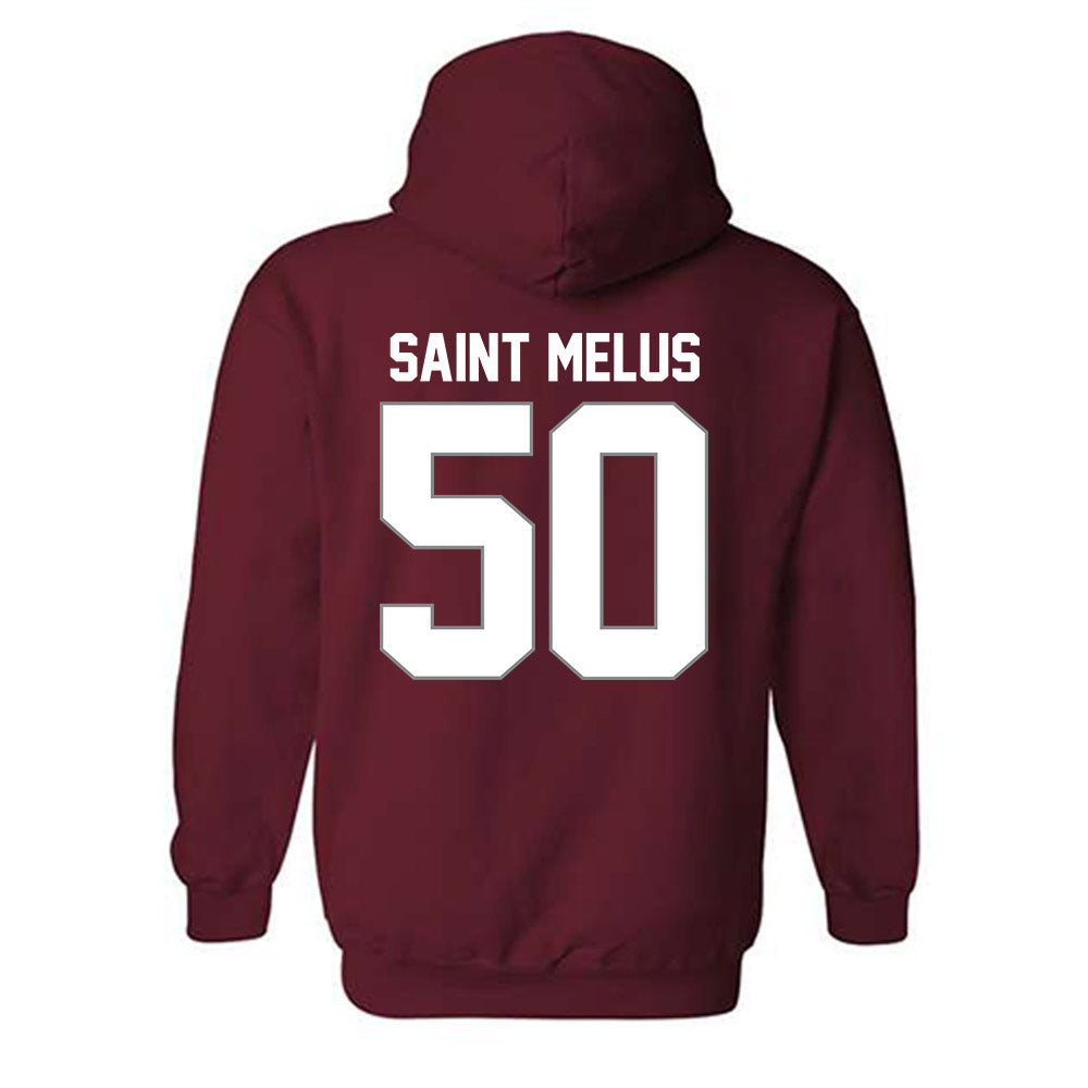 NCCU - NCAA Football : Holly Saint Melus - Classic Shersey Hooded Sweatshirt-1