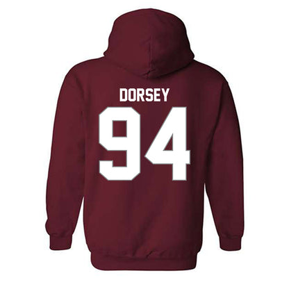 NCCU - NCAA Football : Gary Dorsey - Classic Shersey Hooded Sweatshirt-1