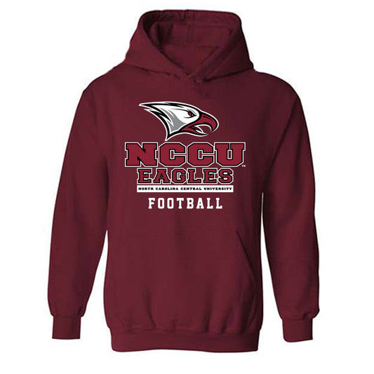 NCCU - NCAA Football : Chanston Crosby - Classic Shersey Hooded Sweatshirt-0