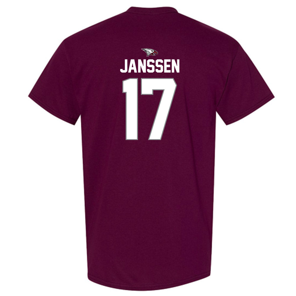 NCCU - NCAA Softball : Madeline Janssen - Classic Shersey T-Shirt-1