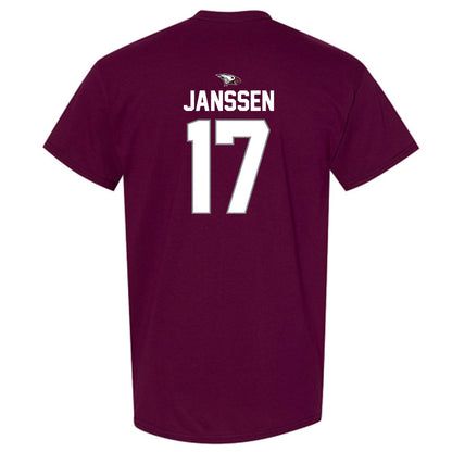NCCU - NCAA Softball : Madeline Janssen - Classic Shersey T-Shirt-1