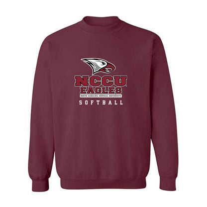 NCCU - NCAA Softball : Elana Krupey - Classic Shersey Crewneck Sweatshirt-0