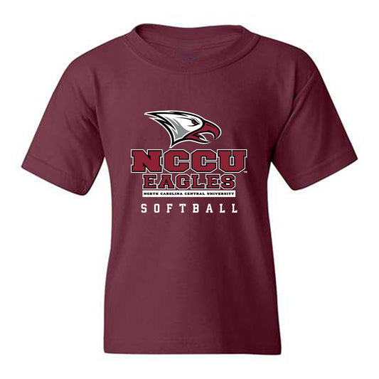 NCCU - NCAA Softball : Sierra Soto - Classic Shersey Youth T-Shirt-0
