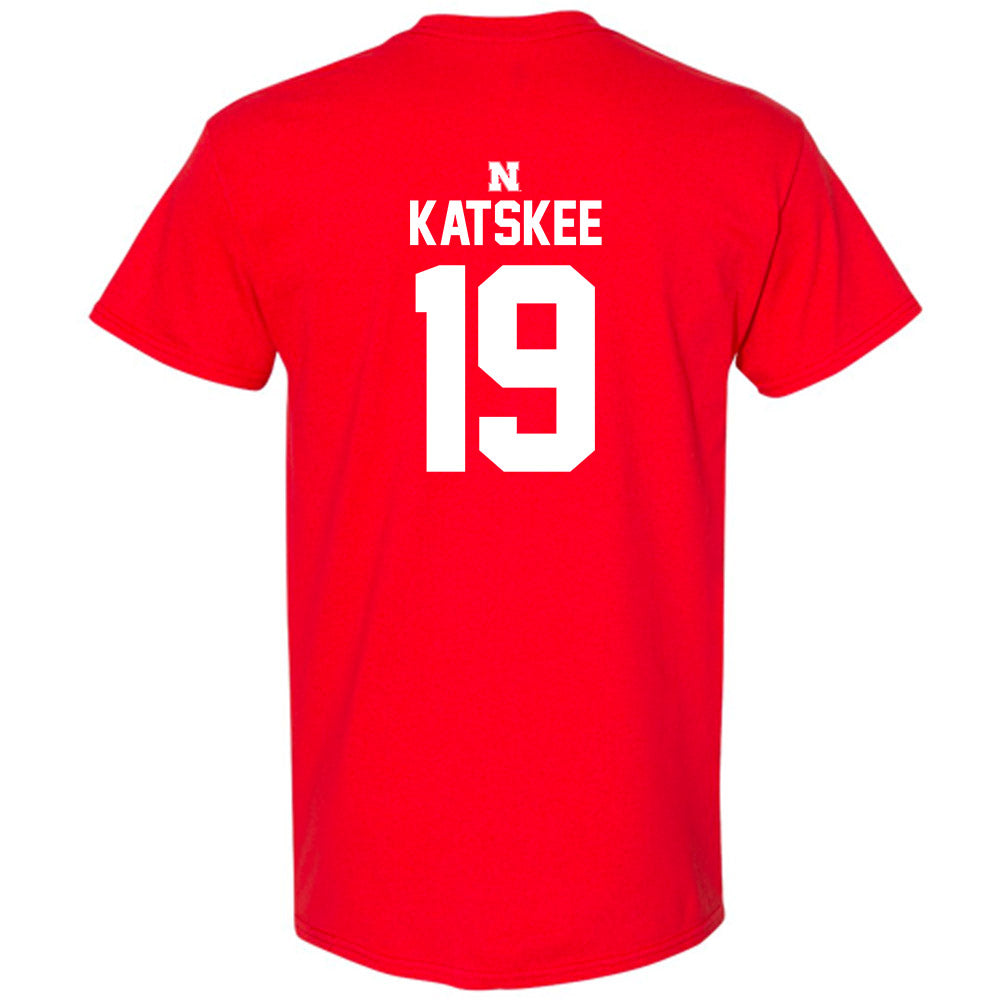 Nebraska - NCAA Baseball : Cooper Katskee - Classic Shersey T-Shirt-1
