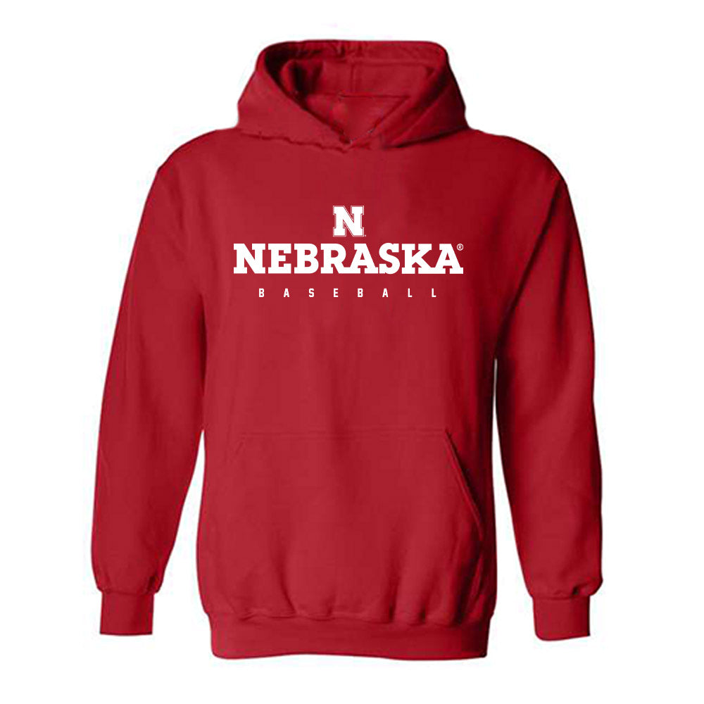 Nebraska - NCAA Baseball : Pryce Bender - Classic Shersey Hooded Sweatshirt-0