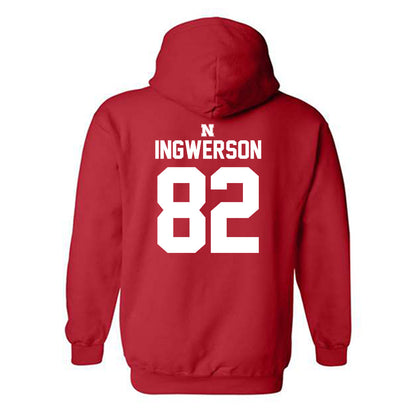Nebraska - NCAA Football : Eric Ingwerson - Classic Shersey Hooded Sweatshirt-1